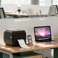 ATP New Product TF401B Ribbon Thermal Barcode Printer Adjustable Print Head USB Interface Wide Application 1-Year Warranty Stock