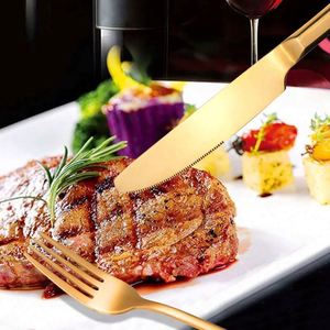 Bulk Gold Plated Stainless Steel Cutlery Set Mirror Polished Flatware 18/0SUS Dinner Spoon Fork Knife Dessert Spoon for Wedding - Product Image 6
