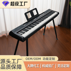 Piano numérique à 88 touches lestées avec clavier sensible à la force de pression pour la pratique à domicile et la préparation aux examens - Product Image 3