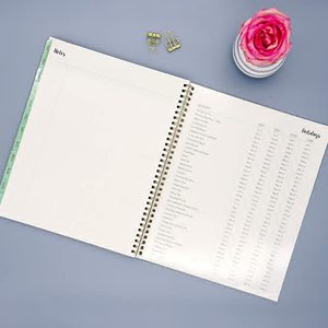 <span class=keywords><strong>Agenda</strong></span>/Diario/Planificador Personalizado 2026 con Logotipo, Diario, Semanal, Mensual - Product Image 5