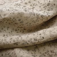 Importé Double Pluie Rosée Tissu Lin Nouveau Style Pyjama Robe avec Revêtement PU Fil Peigné Tissé Techniques et Plaine Dentelle Trame