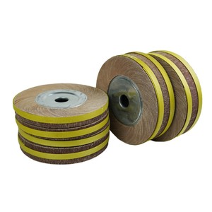 Disco de Láminas de 250 mm de Gran Tamaño para Pulido de Metales en Maquinaria Pesada - Product Image 5