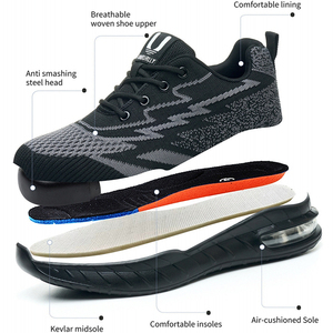 <span class=keywords><strong>Scarpe</strong></span> <span class=keywords><strong>antinfortunistiche</strong></span> <span class=keywords><strong>nere</strong></span> 2025 leggere <span class=keywords><strong>scarpe</strong></span> da lavoro da donna <span class=keywords><strong>scarpe</strong></span> sportive in acciaio con punta per <span class=keywords><strong>scarpe</strong></span> protettive industriali da donna - Product Image 3