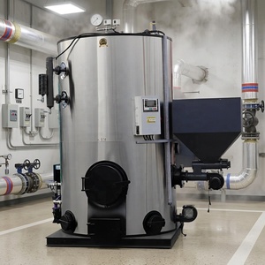 Chaudière à vapeur verticale à bois de chauffage 1 tonne/h, générateur de vapeur à biomasse pour la cuisson du fromage <span class=keywords><strong>Kashkaval</strong></span> - Product Image 1