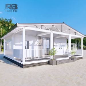 Ufficio Portatile di Lusso RB Casa Modulare con 2 o 3 Camere da Letto Mini Casa Prefabbricata Casa Container Prefabbricata - Product Image 2