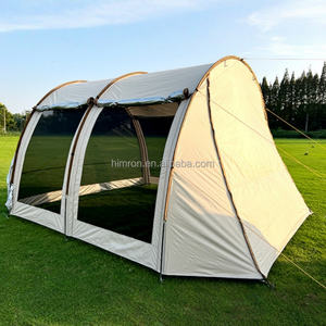 Tente tunnel de <span class=keywords><strong>camping</strong></span> familiale personnalisée, imperméable, à une couche, pour l'extérieur, protection solaire, pique-nique - Product Image 6