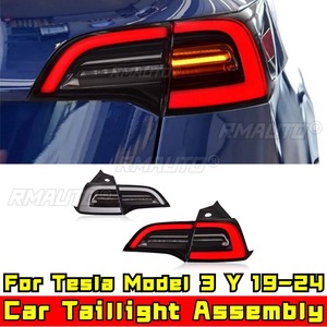 ไฟเดย์ไลท์ LED สำหรับรถยนต์เทสล่า รุ่น 3 และ Y ปี 2019-2024  กันน้ำ ใช้เป็นไฟตัดหมอกและไฟท้าย  ชุดแต่งตัวถังรถยนต์ - Product Image 1