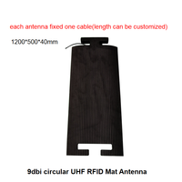 Antena de Alfombra UHF de Ultra Alta Frecuencia RFID 860-960MHz, Polarización Lineal Pasiva, 9dBi de Alta Ganancia, Lectores de Tarjetas de Control de Acceso