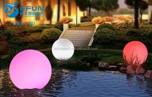 Từ Xa RGB Color Changing LED Glow Ball nhựa Pin hoạt động chiếu sáng ngoài trời trang trí mặt dây chuyền bóng đèn Sphere ánh sáng - Product Image 6