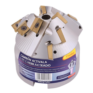 Fresa de biselado 15-75 con vástago de inserción para mecanizado de metales - Product Image 2