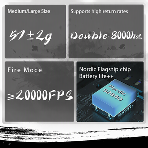 <span class=keywords><strong>เมาส์</strong></span>เกมมิ่งไร้<span class=keywords><strong>สาย</strong></span> ZORNHER Ergoflux9 น้ำหนักเบา รองรับสามโหมด ออกแบบตามหลักสรีรศาสตร์ ใช้เซ็นเซอร์ออปติคอล PAW3950 ไฟ RGB แบตเตอรี่ถอดเปลี่ยนได้ เหมาะสำหรับอีสปอร์ต - Product Image 6