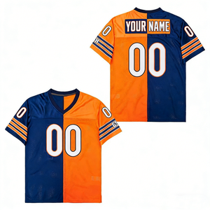 कस्टम अमेरिकी फुटबॉल जर्सी को विभाजित कढ़ाई उच्च गुणवत्ता वाले चिकागो सैन फ्रेंसिस्को सिनसिनाटी शर्ट - Product Image 3