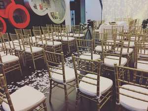 เก้าอี้พลาสติก chavari ทนทานต่อการใช้งานดีไซน์แบบล้มลงซ้อนกันงานเลี้ยงงานแต่งงานงานเลี้ยงสังสรรค์300kgs - Product Image 6