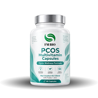 Capsules multivitaminées PCOS de qualité supérieure, formule Myo-Inositol D-Chiro-Inositol, fabricant de capsules multivitaminées PCOS en marque privée