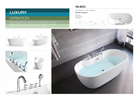 OEM/ODM Baignoire en acrylique portable personnalisée Baignoire d'hydromassage au design simple pour l'intérieur/villa pour les hôtels