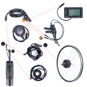 Kit de motor BUB 36V 350W com bateria de garrafa 36V e kit de controlador de bicicleta elétrica Incluído