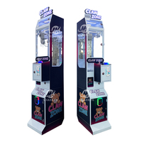 Machine de jeu de grue à prix gagnant, mini méga, personnalisable par le fabricant, avec accepteur de pièces