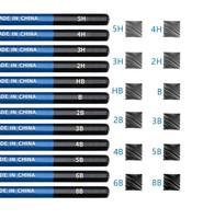 Nouveau produit en promotion : Ensemble de 40 crayons de dessin professionnels pour l'art, kit d'art dans un sac à main