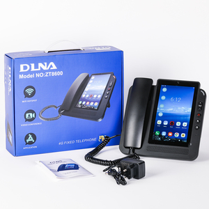 Téléphone fixe sans fil 4G LTE double carte SIM HD pour hôtel, maison, bureau, terminal de bureau fixe, téléphone sans fil 3G 2G ZT8600 7 pouces - Product Image 2