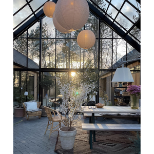 Serre en verre moderne avec cadre en aluminium, <span class=keywords><strong>solarium</strong></span> extérieur, maisons en verre autoportantes, serre préfabriquée, gazebo - Product Image 5