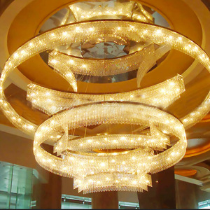 Lustre moderne en acier inoxydable avec pendentif en forme d'oiseau, grand modèle LED pour hall d'hôtel, télécommande, variateur d'intensité, lumière du jour 5000K réglable - Product Image 6
