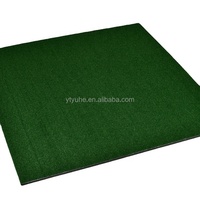 Simulateur de golf - Tapis de putting vert - Couleur verte - 1,5 m x 1,2 m - Utilisation intérieure/extérieure