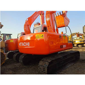 Excavadora Pequeña HITACHI ZX120 Usada a Bajo Precio con Envío Gratuito, Nuevo Modelo Hidráulico Agrícola de 12 Toneladas con Motor Isuzu y Bomba - Product Image 4
