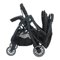 Vente en gros de poussettes pliantes SHUANGXING SX-S5506, pliage à un bouton, plusieurs couleurs, logo personnalisable, pour les bébés de 0 à 3 ans