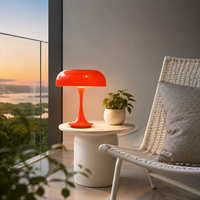 Lampe de table LED moderne et minimaliste en ABS, à intensité variable en continu, commande tactile, sans fil, flexible, simple, réglable, 3 couleurs, pour chambre et bureau