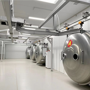 Industrial Automatic High Output <b>Freeze</b> Dryer 2500Kg with SUS304 Stainless Steel for Food Processing Energy Saving - Product Image 1