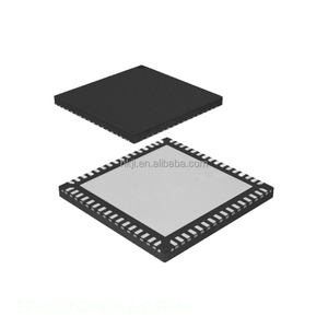 Achetez des composants électroniques en ligne EFM32TG840F8-QFN64 64 VFQFN Exposed Pad Embedded Distributeur autorisé - Product Image 1