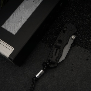 Cuchillo de bolsillo táctico BM290, hoja de acero inoxidable con punta caída, perilla para el pulgar, mango de nailon, OEM - Product Image 3