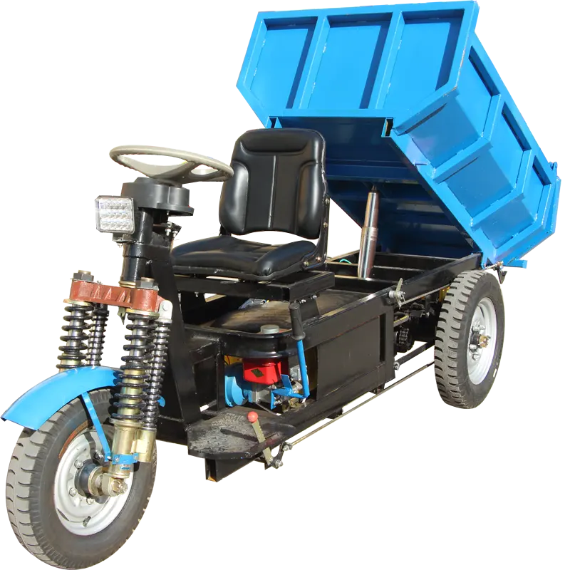 Çin damperli mini kamyon 1 ton 1.5 ton 2 ton 3 tonluk elektrikli kargo üç tekerlekli bisiklet madencilik motorlu trike iyi yapılmış beş piller