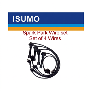 Juego de Cables de Bujía de Silicona de 7mm y 4 Cilindros ISUMO SPWS805-118 Compatible con Integra, Del Sol y CRX - Product Image 1
