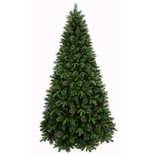   Árbol de Navidad Mixto de PVC, Árbol de Navidad Artificial de Plástico Ignífugo para Interiores - Product Image 1