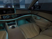 SJC - Convient pour Mercedes-Benz Classe S W222 2014-2020, éclairage d'ambiance pour voiture, accessoires de voiture, décoration intérieure, barre lumineuse LED 12V