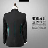 Costume de mariage pour homme, coupe slim, à simple boutonnage, 3 pièces (costume + pantalon + gilet), costume formel pour homme