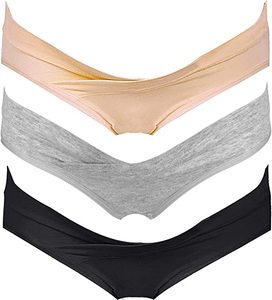 Biancheria intima di maternità a vita alta per la gravidanza e bikini traspiranti post-partum taglia XL sotto il dosso bikini - Product Image 1