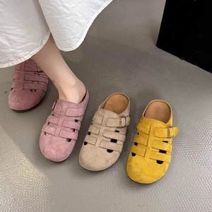 Sandalias Planas de Verano para Mujer, con Suela Gruesa Antideslizante, de Goma, Color Puro, Cómodas, para Damas - Product Image 2