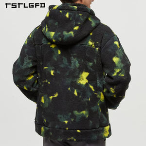 Chaqueta Sherpa Personalizada para Hombre, Gruesa, Extragrande, Ecológica, de Forro Polar, Ropa Deportiva con Capucha, Camuflaje, Impermeable, Cortavientos y Transpirable - Product Image 3