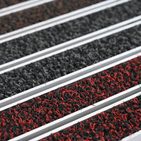 Nouveau design à bon prix Paillasson en aluminium Vente en gros Système d'entrée au sol durable Tapis d'entrée Tapis à usage intensif Paillasson