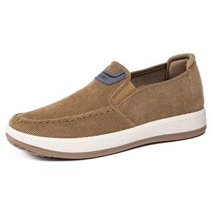 Zapatillas Casuales Nuevas para Hombre, Ligeras, de Corte Bajo, Cómodas, con Rayas, Suela Suave, Parte Superior de Malla, Suela de PVC, Primavera Invierno, para Papás - Product Image 3