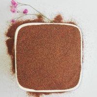 Sable de grenat 80 grains Abrasif naturel pour la découpe du verre et le sablage Idéal pour l'usage industriel en usine de pierre