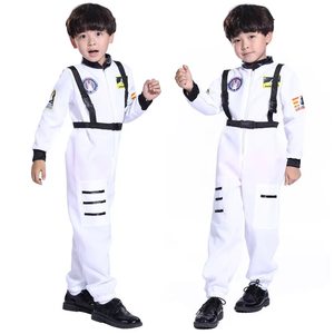 Halloween Party Favor Boys Astronaut <strong>NASA</strong> Jumpsuit Space Suit Children's Costume - Product Image 1