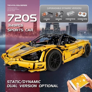 MOULD KING-bloques de construcción de coche de carreras para niños, juguete técnico de supervelocidad, MOC-46762, regalo para <span class=keywords><strong>novio</strong></span>, 13145S - Product Image 4