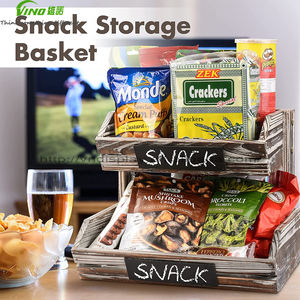 Estantes Rústicos de Madera Maciza de Una Cara, Estante de Supermercado de 2 Niveles, Exhibición de Frutas y Verduras, Ligero, Independiente, Rápido - Product Image 5