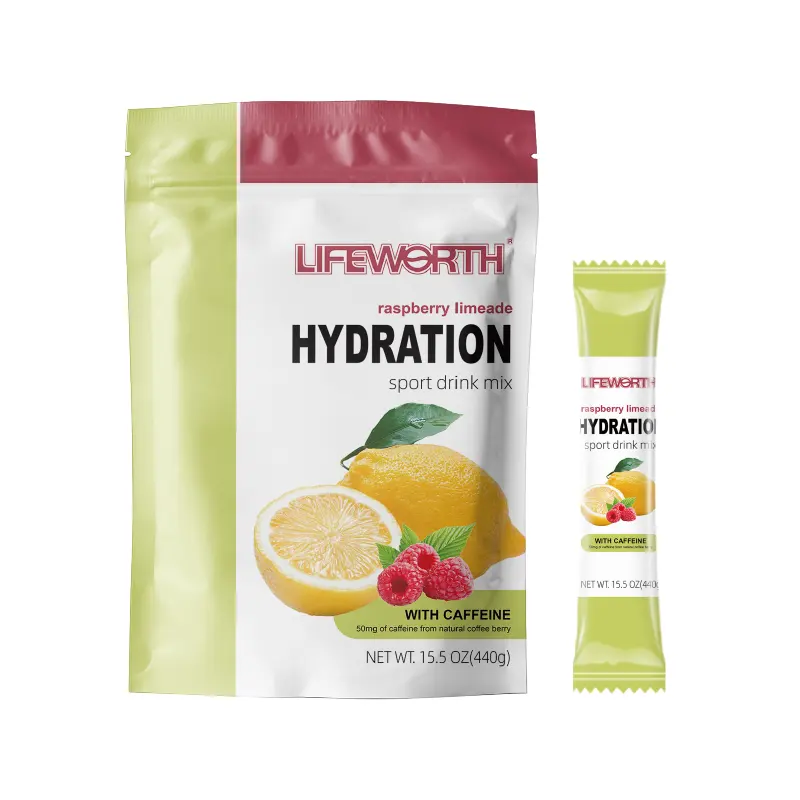 Lifeworth đường miễn phí điện giải gói bột hydrat hóa bổ sung uống mix