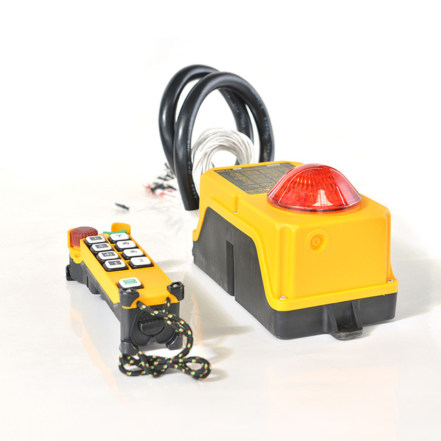 Industrial Crane Radio Remote Control Single or Double Speed 8 Button Wireless Remote Control