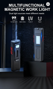 Легкий рабочий фонарь 2025 года с индивидуальным дизайном, креплением-клипсой, COB <span class=keywords><strong>LED</strong></span>, магнитом, перезаряжаемый, для кемпинга и активного отдыха, портативный рабочий фонарь - Product Image 2