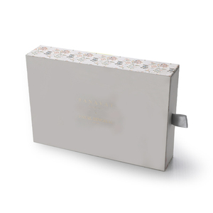 Matériaux recyclés de haute qualité UV avantage feuille mat stratification gaufrage papier tiroir boîte-cadeau taie d'oreiller impression de disparition - Product Image 4